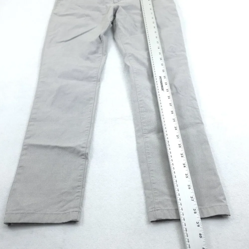 J Crew Pants Men's 31x30 Gray Chino Gray Slim Preppy